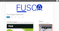 Desktop Screenshot of fuscatecnologie.com